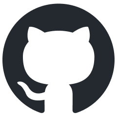 logo do github em fundo preto